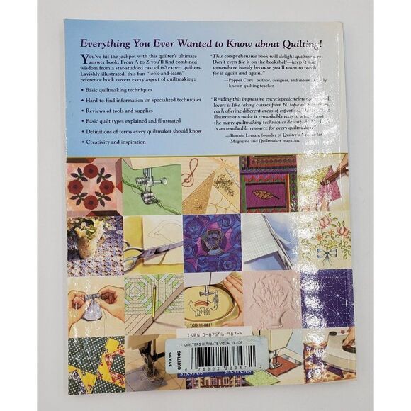 Rodale The Quilter's Ultimate Visual Guide: From A to Z-Hundreds of Tips Book - Picture 2 of 3